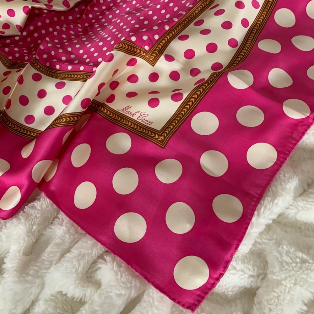 Mark Cross Scarf (100% Silk)